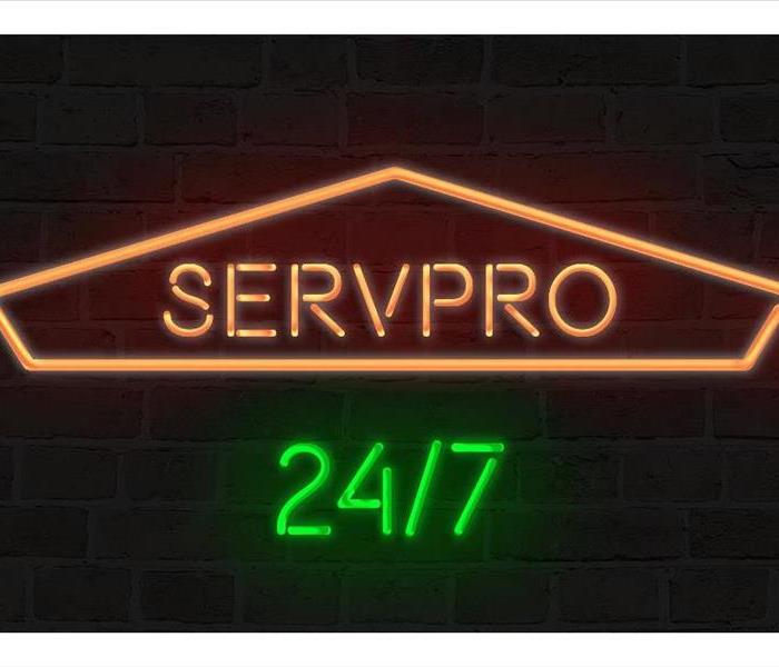 SERVPRO provides 24/7 services